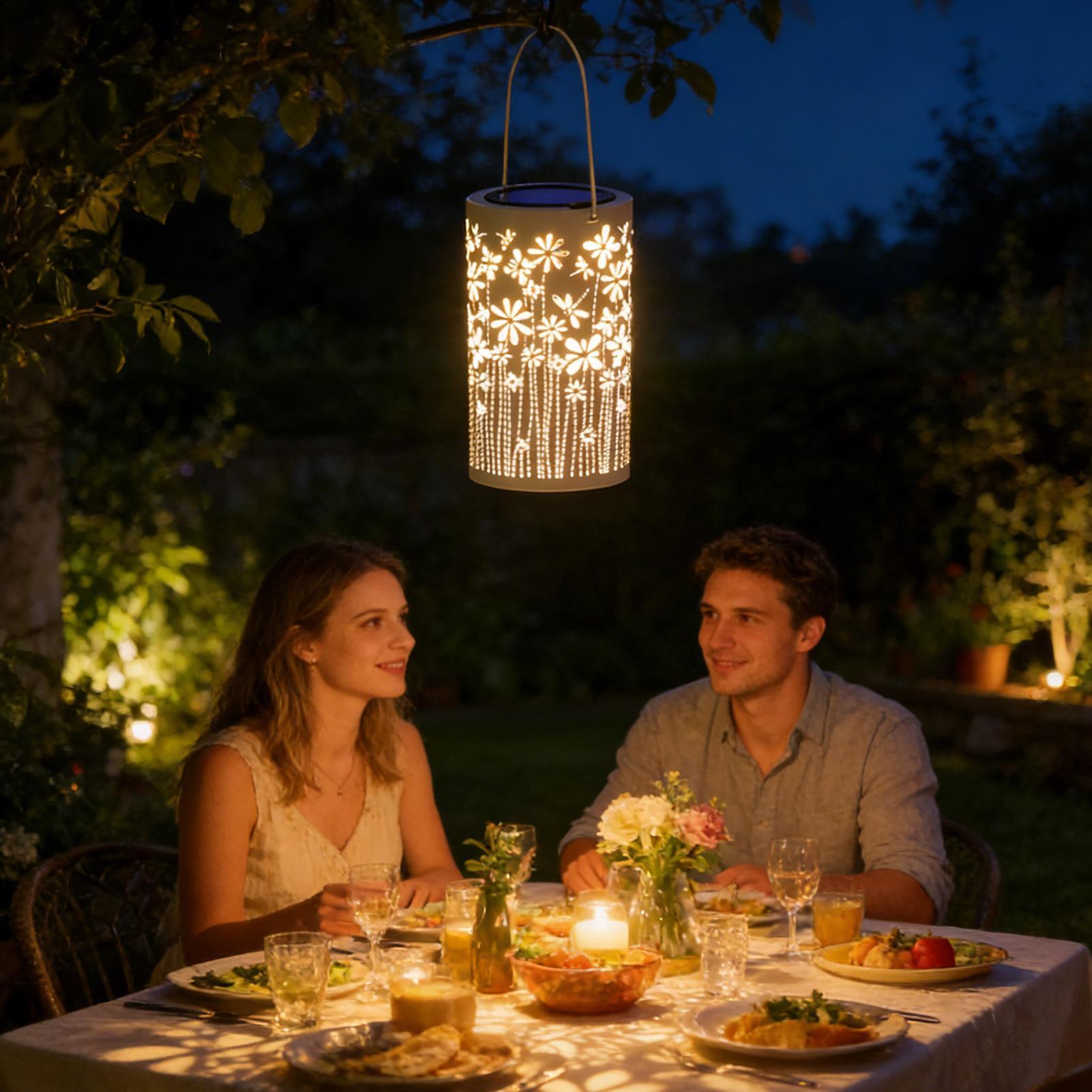 Decor Lighting Lamps - Outdoor Lanterns For Porch Waterproof Flower