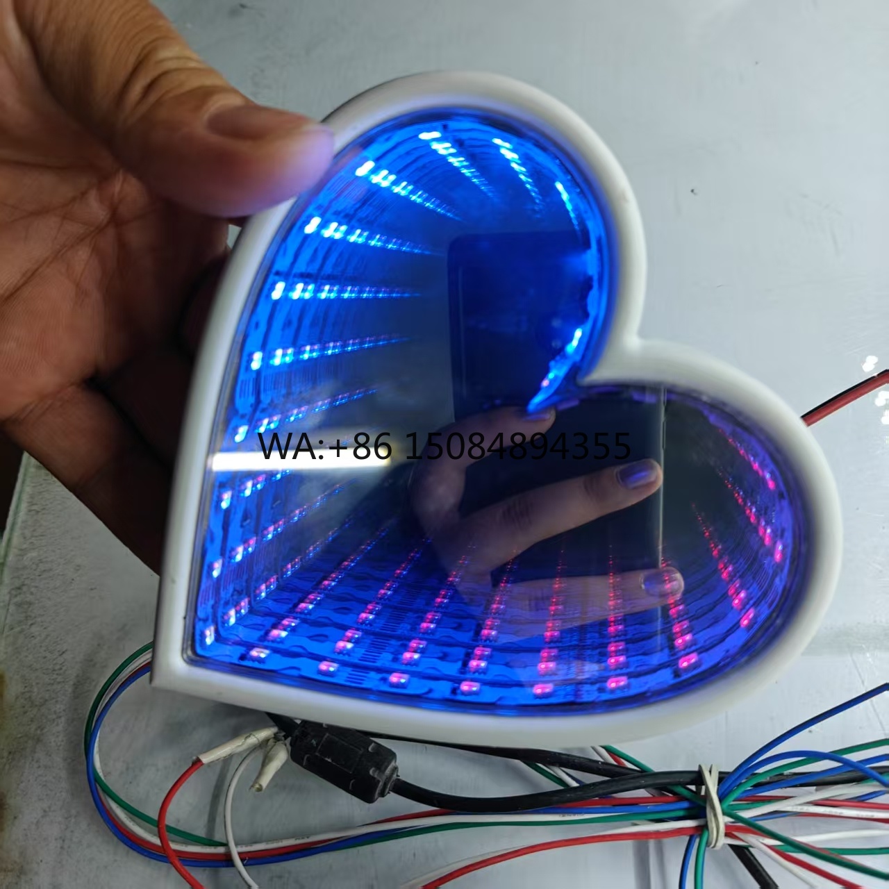 Lighting Decor Company - 3D Multi-Color Infinity Mirror Wall Decoration