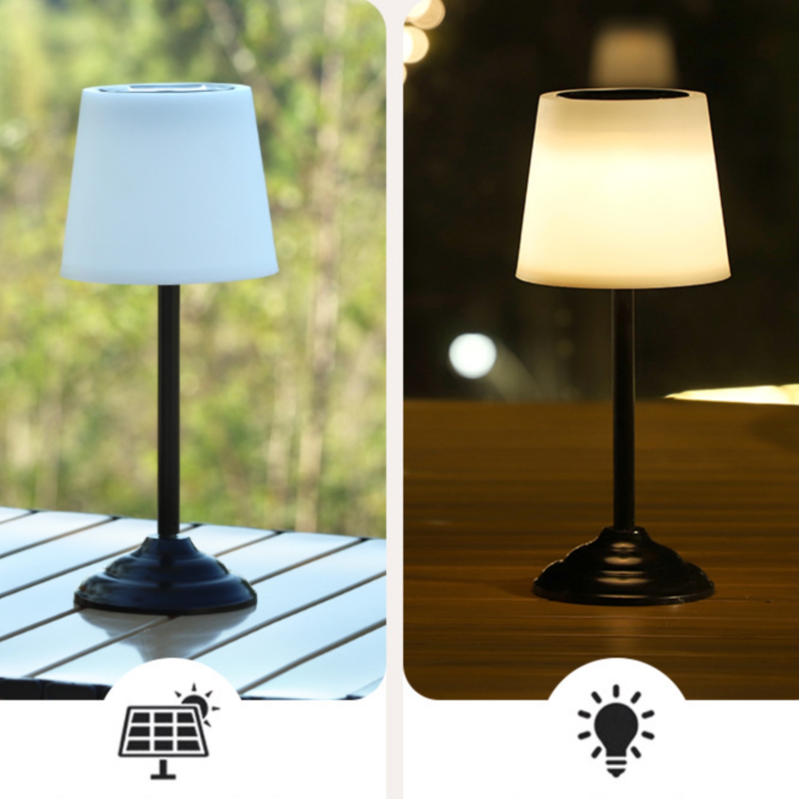 Decor Lighting Lamps - Solar Table Lamp LED Solar Powered