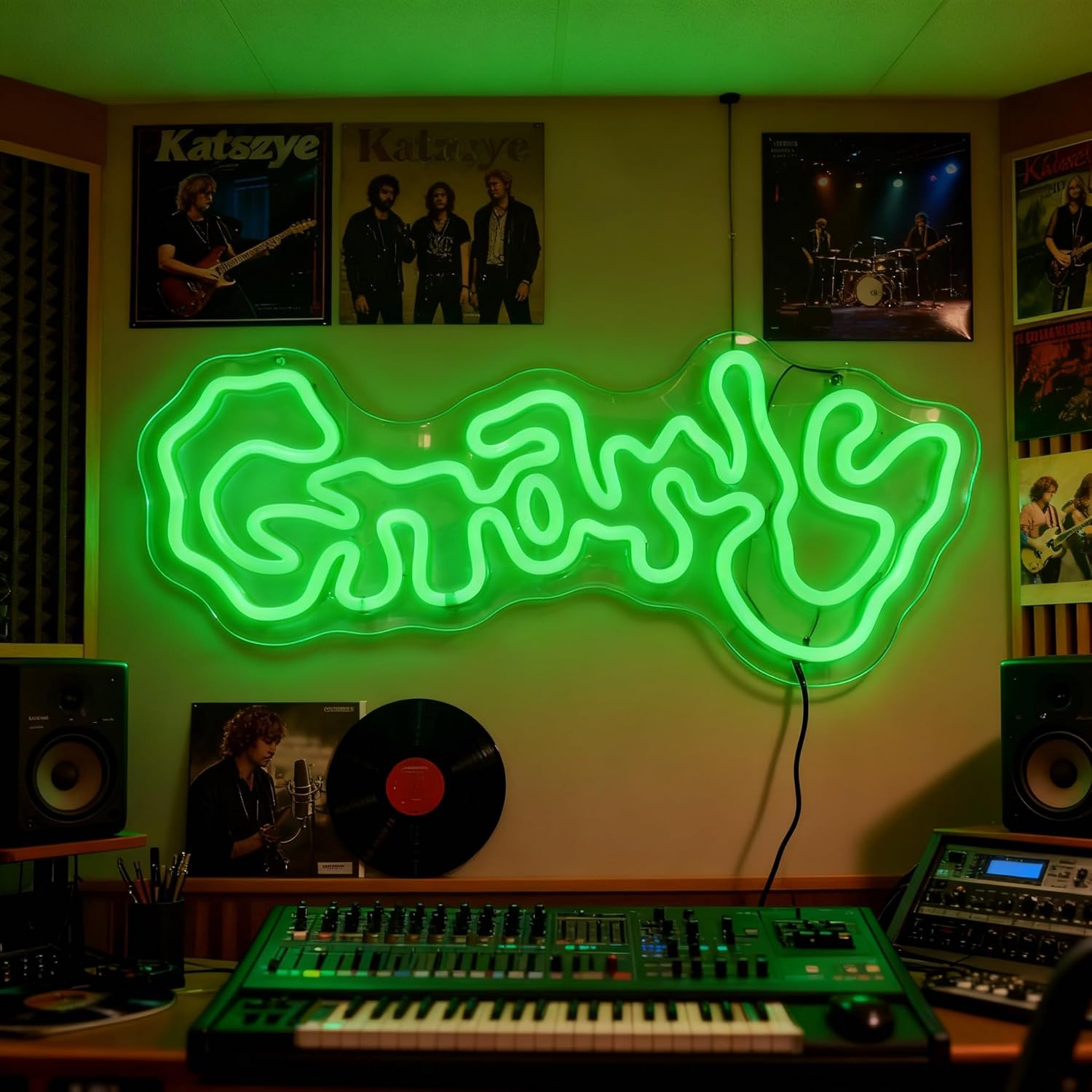 Lighting Decor For Room - Gnarly Neon Sign Art Wall Light