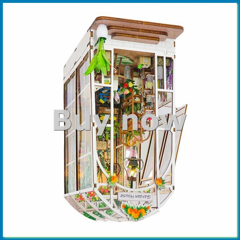 Decor Lighting & Decor Fires Photos - Book Nook Kit DIY Miniature House