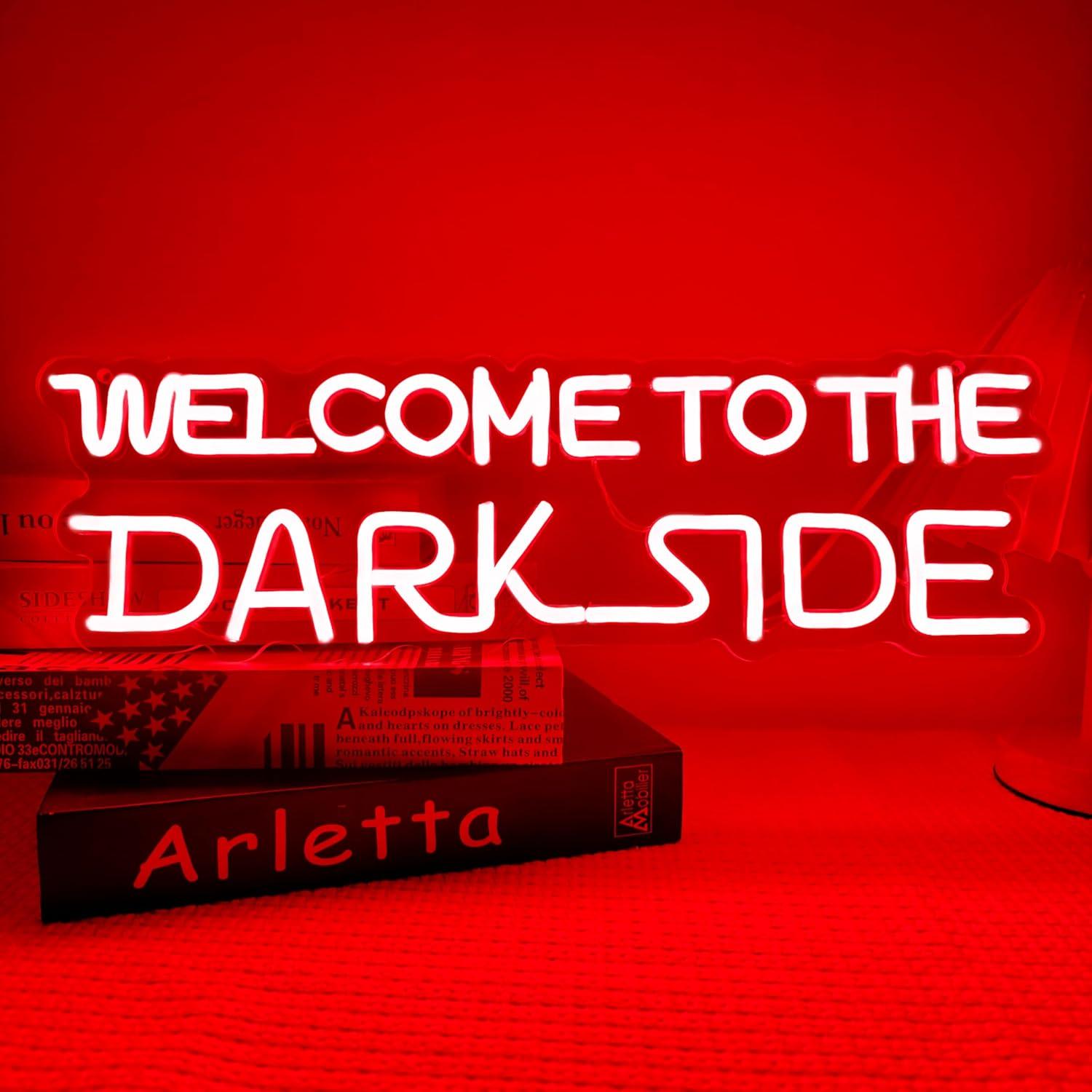 Lighting Decor For Room - Welcome to the Dark Side Neon