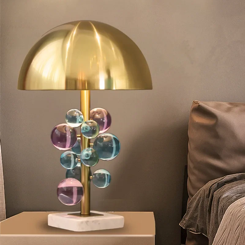Decor Lighting Floor Lamps - Light Luxury Creative Crystal Table Lamp