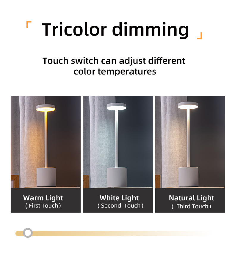 Decor Lighting Lamps - GGBingo Metal Light Table Lamps Rechargeable