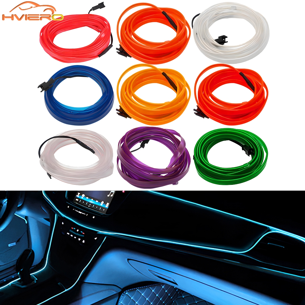 Lighting Bolt Decor - 1/2/3/5M Car Interior Atmosphere Lamp Welcome