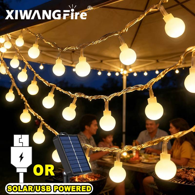 3-10M Solar/USB/Battery String - مراجعة Lighting Decor For Room وسعره