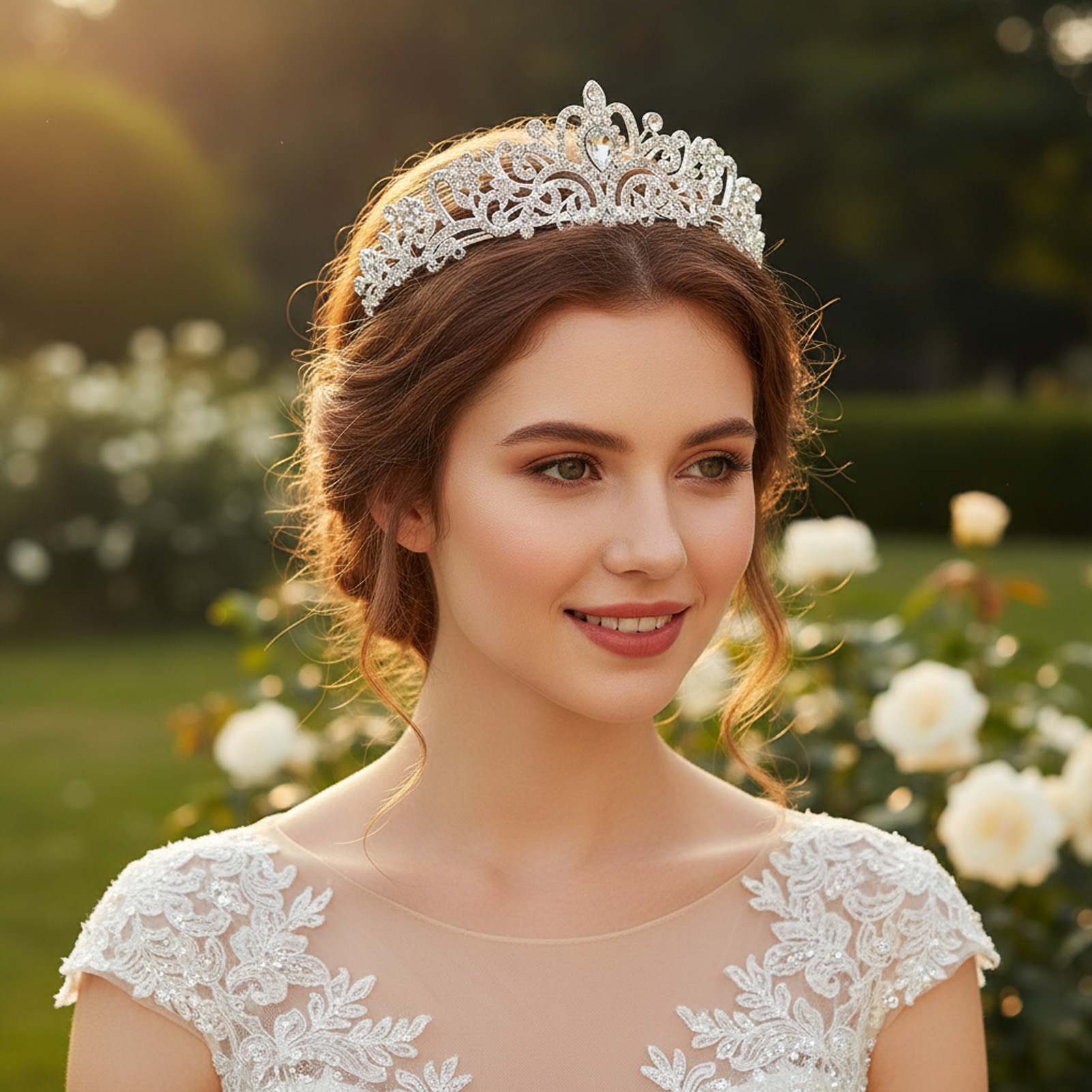 Elegant Bridal Crown Sparkly R - مراجعة Elegant Decor & Lighting Llc وسعره