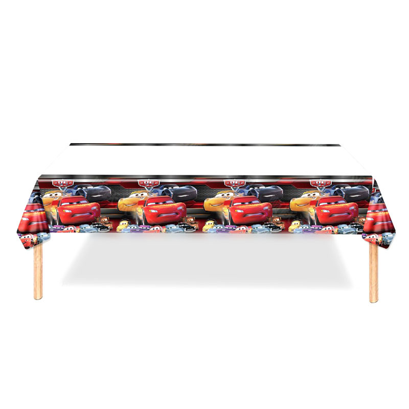 108*180cm Racing Cars Lightnin - مراجعة Lighting Mcqueen Birthday Decor وسعره