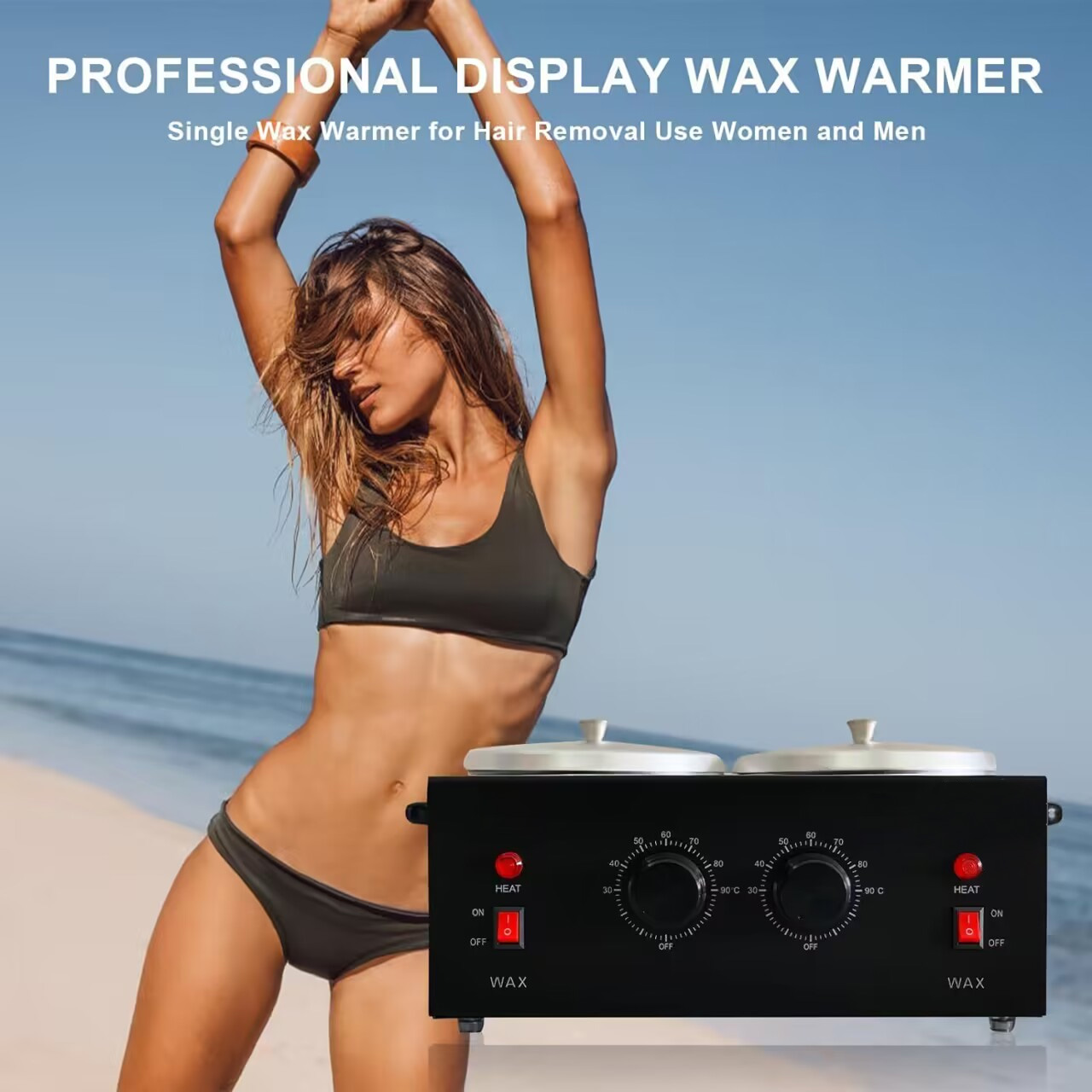 Dual Wax Pots Professional Ele - مراجعة Wax Melter Electric وسعره