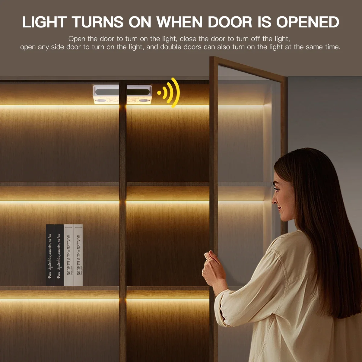 2-10PCS Smart Door Sensor Cont - مراجعة Lighting Bolt Decor وسعره