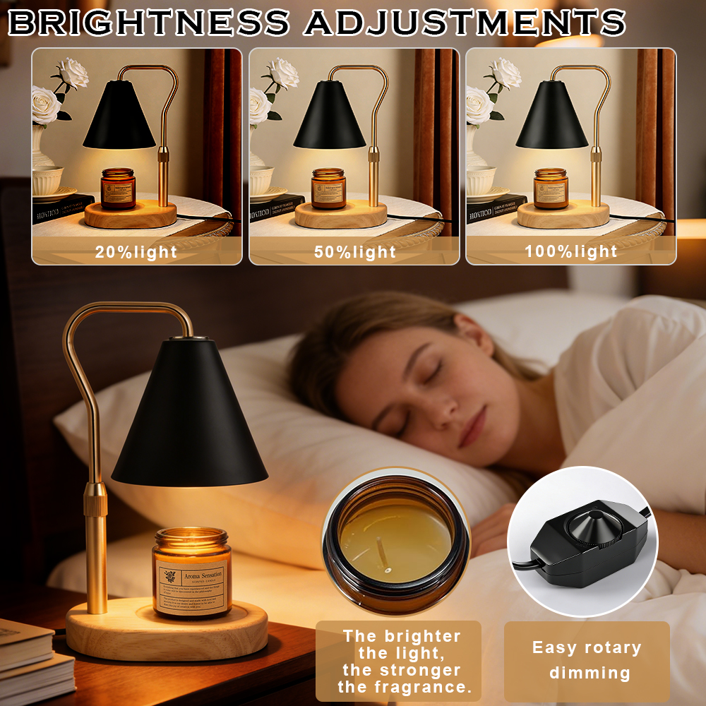 Black Candle Warmer Lamp Kitch - مراجعة Kitchen Decor Lighting وسعره