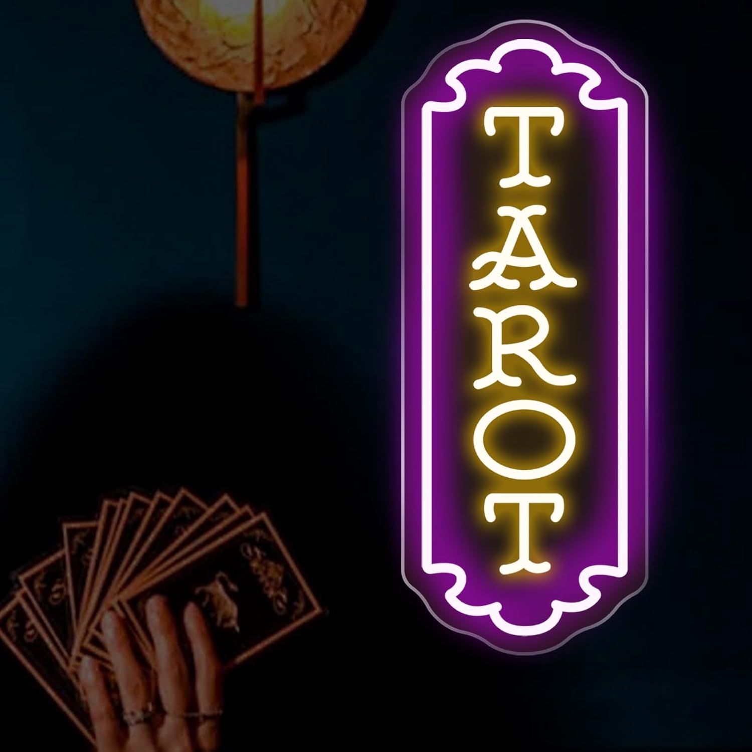 Tarot Neon Sign USB Powered My - مراجعة Lighting Decor For Room وسعره