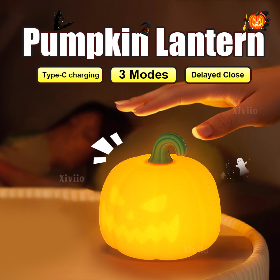 Halloween Pumpkin Lamp Super S - مراجعة Decor Lighting Lamps وسعره