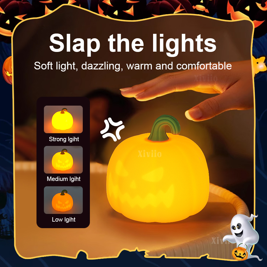 Halloween Pumpkin Lamp Super S - مراجعة Decor Lighting Lamps وسعره
