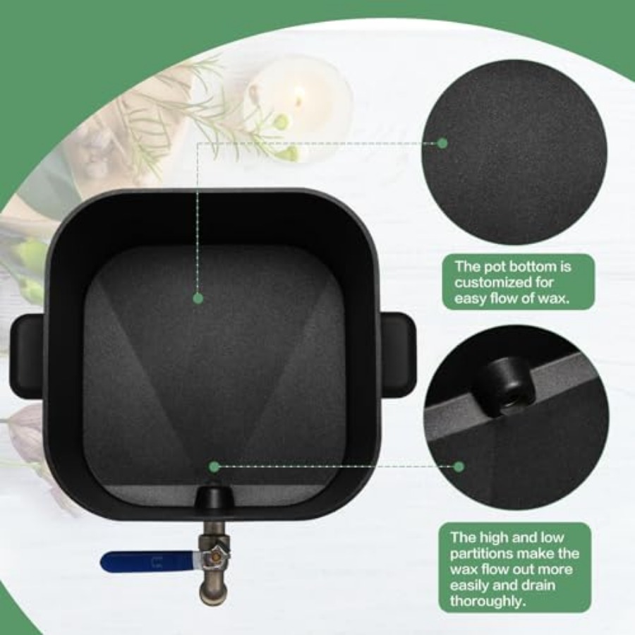 Electric Wax Melter Pot for Ca - مراجعة Wax Melter Electric وسعره