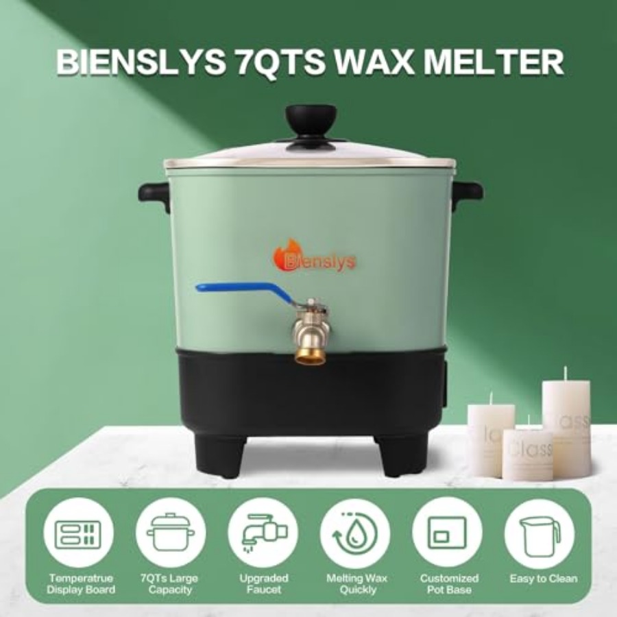 Electric Wax Melter Pot for Ca - مراجعة Wax Melter Electric وسعره