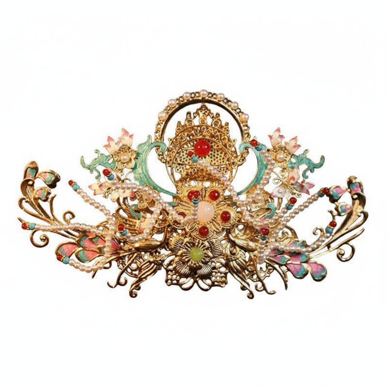 Traditional Chinese Hair Crown - مراجعة Elegant Decor & Lighting Llc وسعره