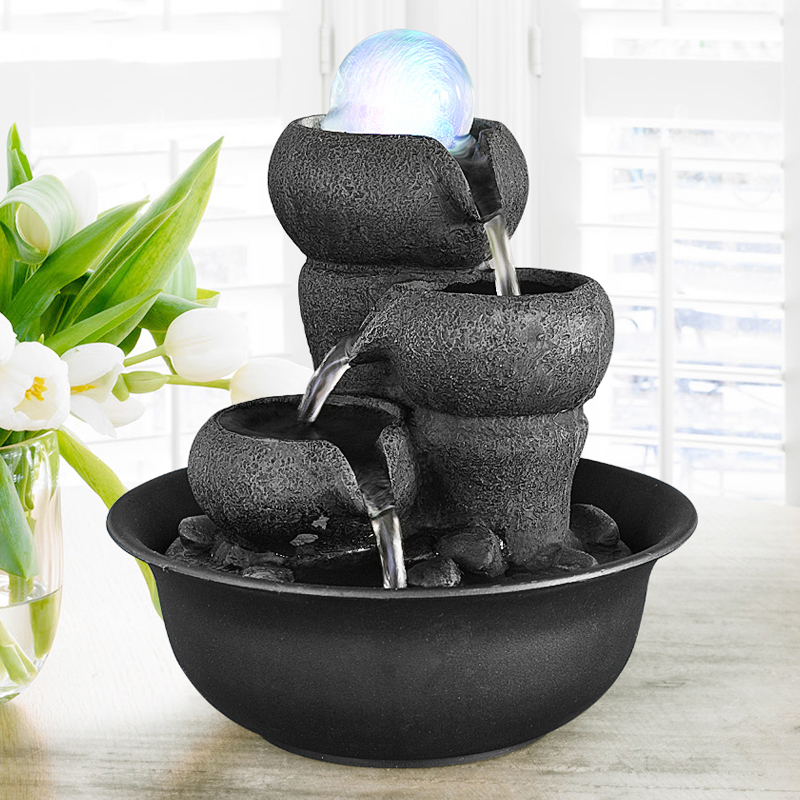 Indoor Relaxation Waterfall Fo - مراجعة Lighting Decor Company وسعره