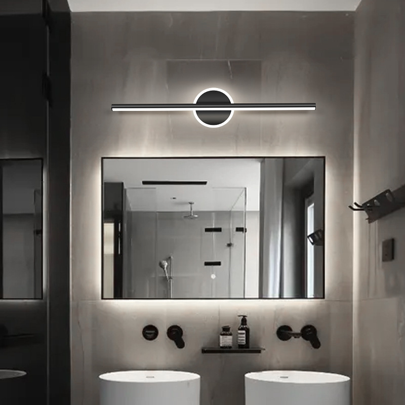 Modern LED Mirror Lamp 40/55cm - مراجعة Lighting Bolt Decor وسعره