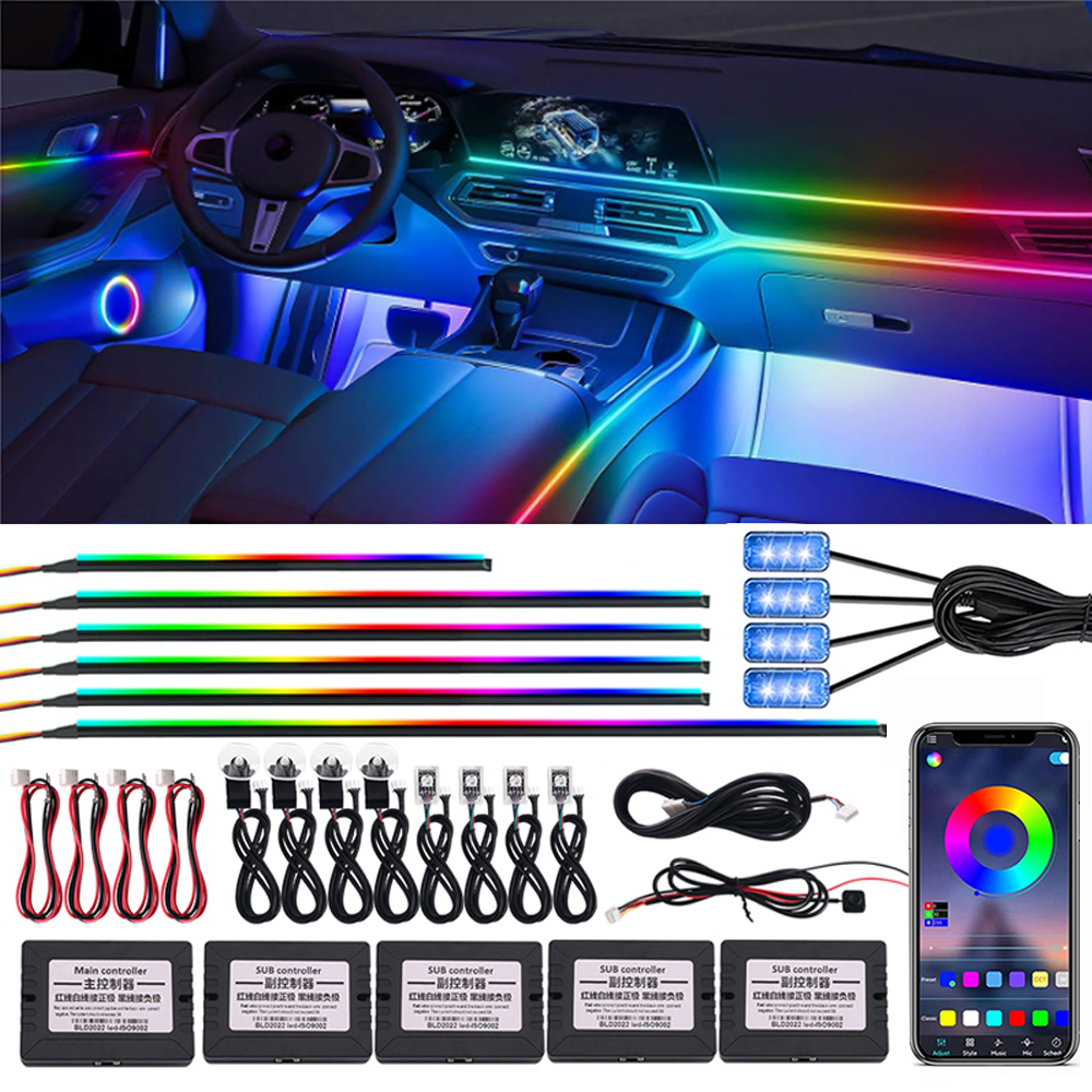 18 in 1 64 Color RGB Symphony  - مراجعة Lighting Bolt Decor وسعره