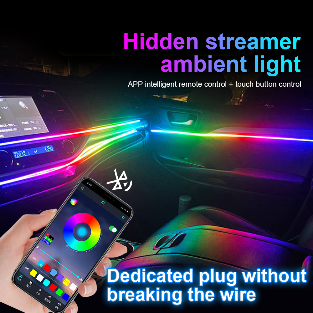 18 in 1 64 Color RGB Symphony  - مراجعة Lighting Bolt Decor وسعره