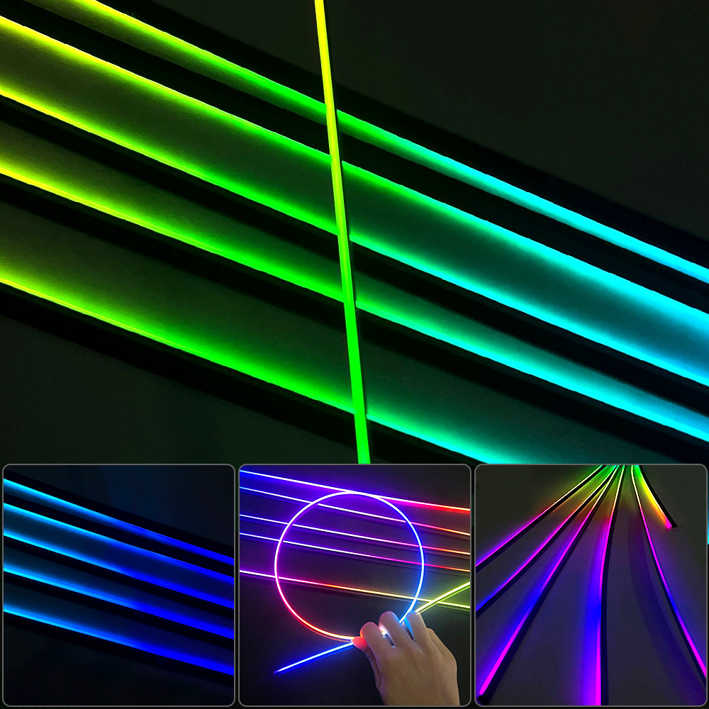 18 in 1 64 Color RGB Symphony  - مراجعة Lighting Bolt Decor وسعره