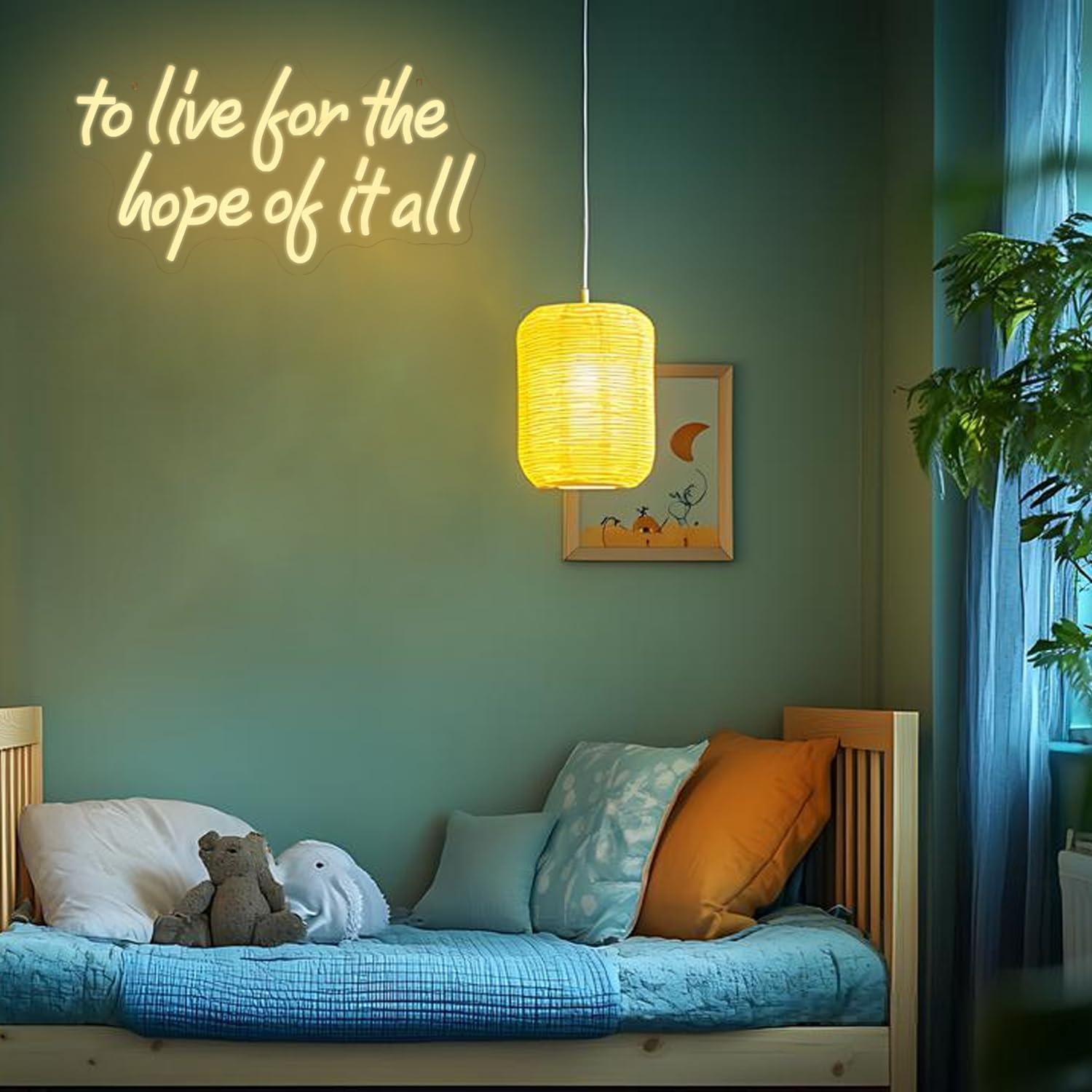 To Live For The Hope Of It All - مراجعة Lighting Decor For Bedroom وسعره
