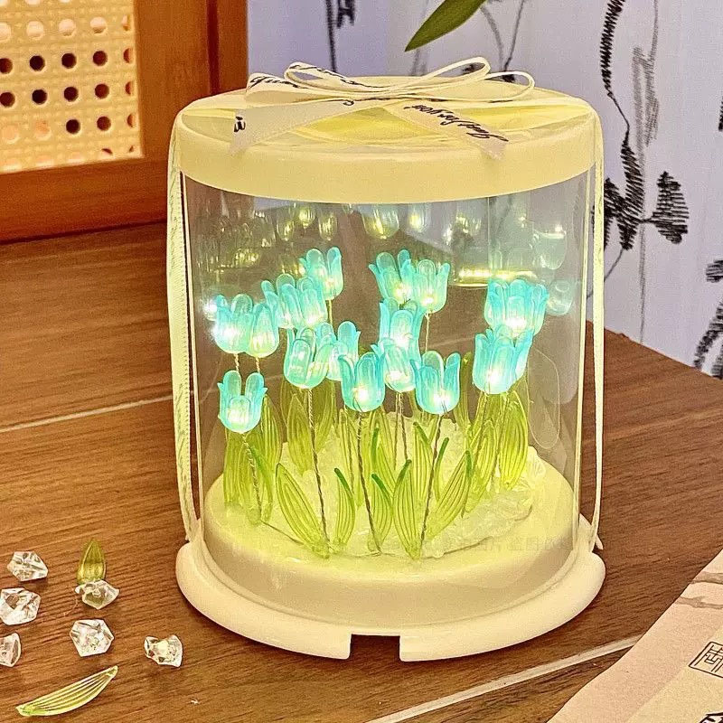DIY Tulip Lamp Simulation Flow - مراجعة Decor Lighting Lamps وسعره