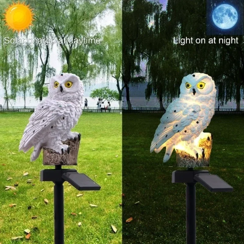 Owl Lights Outdoor Solar Power - مراجعة Decor Lighting Floor Lamps وسعره