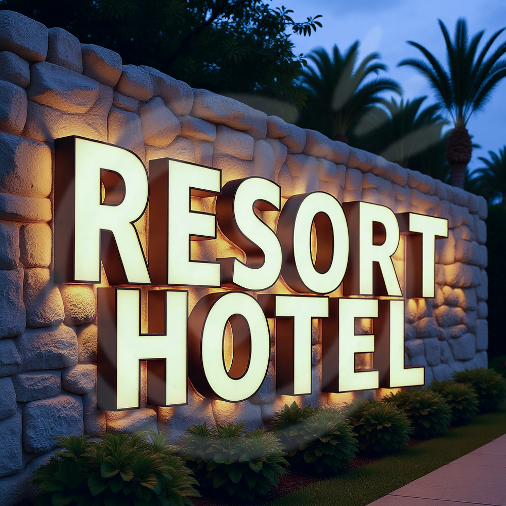 Custom Metal LED Letters Sign  - مراجعة Lighting Decor Company وسعره