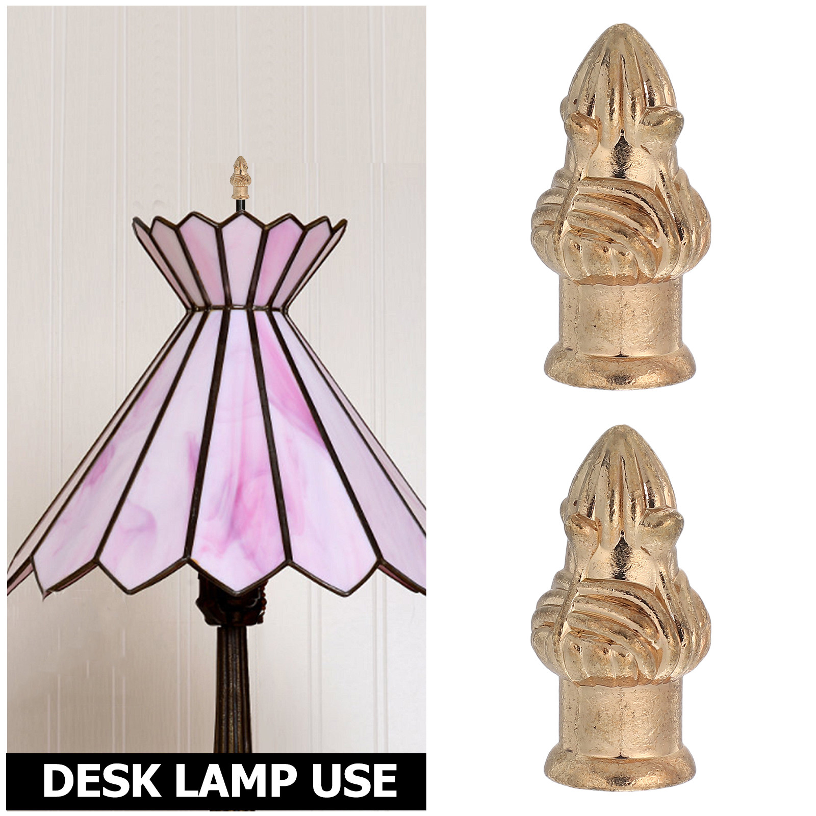 2pcs Lamp Finial Cap Knob For  - مراجعة Decor Lighting Floor Lamps وسعره