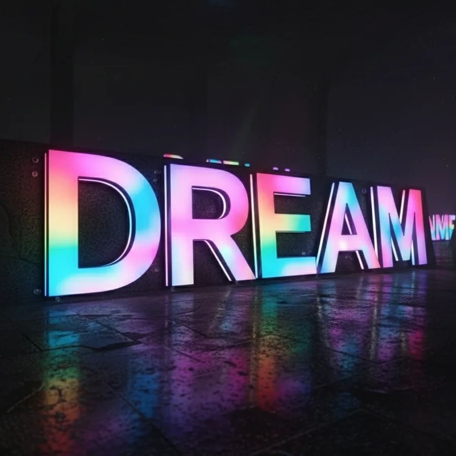 Custom RGB Metal LED Sign Wall - مراجعة Lighting Decor Company وسعره