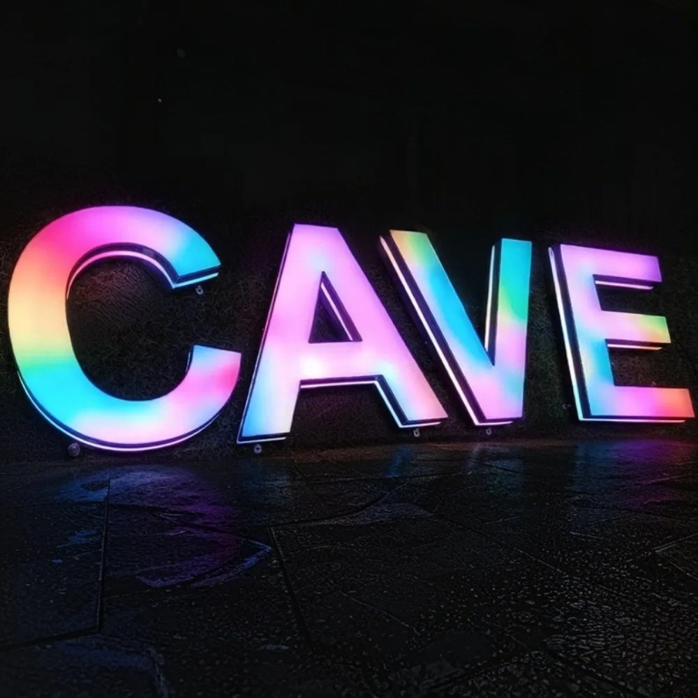 Custom RGB Metal LED Sign Wall - مراجعة Lighting Decor Company وسعره