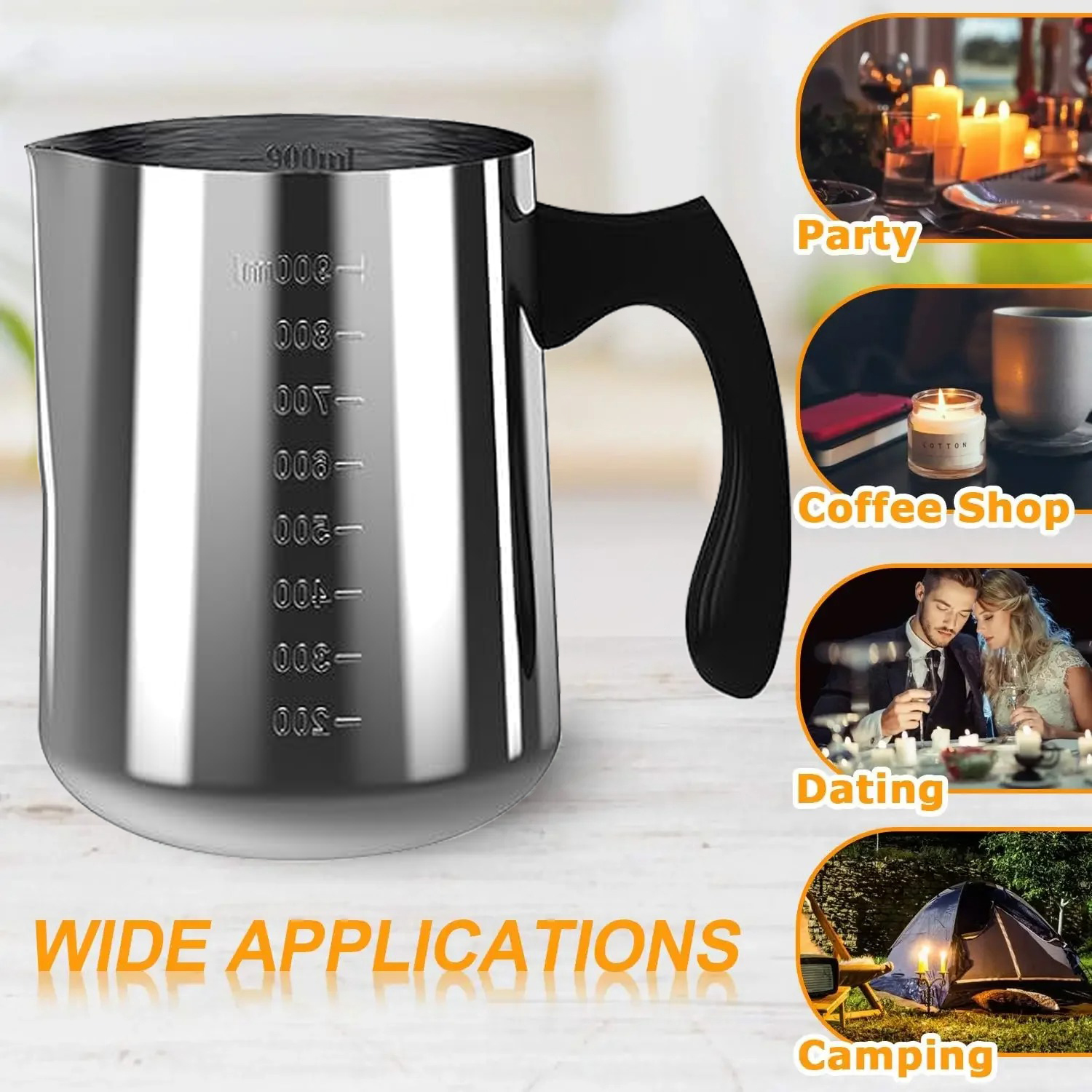 Candle Pouring Pot with Electr - مراجعة Wax Melter Electric وسعره