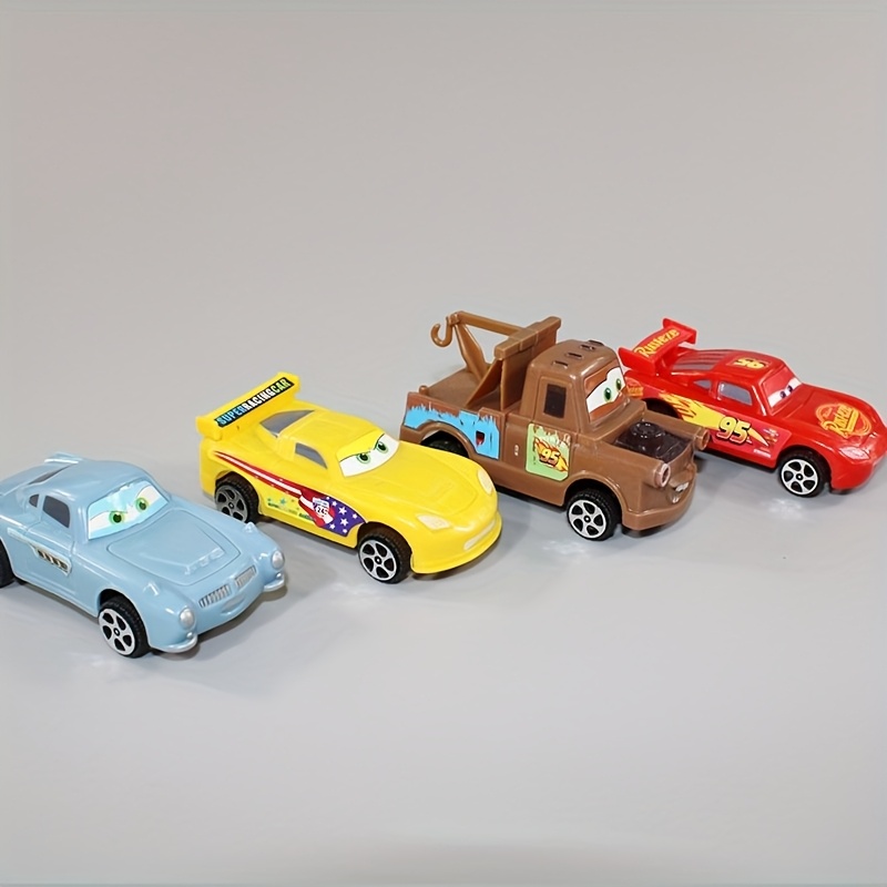 Disney 4-piece/Set Plastic Lig - مراجعة Lighting Mcqueen Birthday Decor وسعره