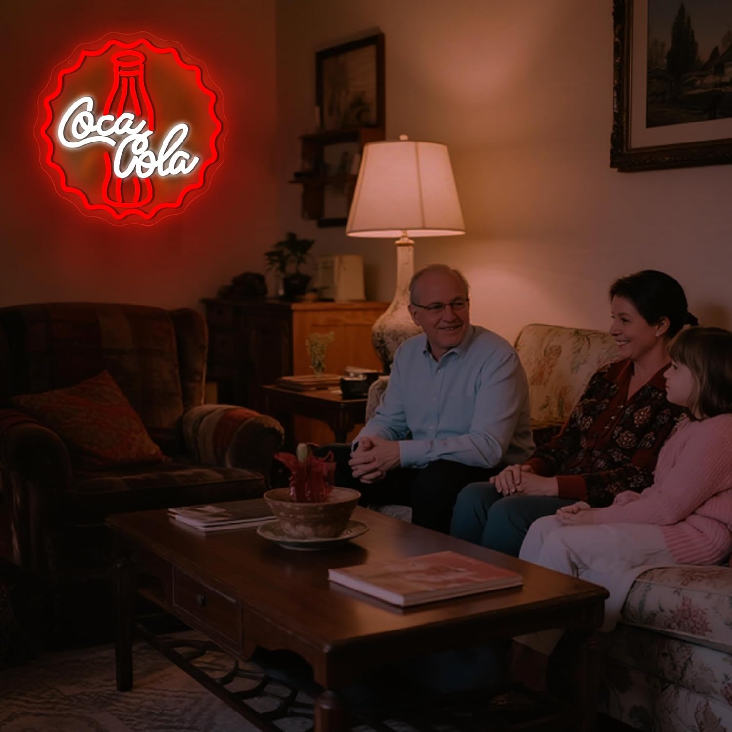 Cola Neon Sign Art Wall Light  - مراجعة Lighting Decor For Bedroom وسعره