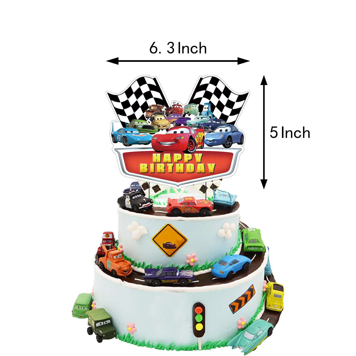Cars Lightning McQueen Theme D - مراجعة Lighting Mcqueen Birthday Decor وسعره