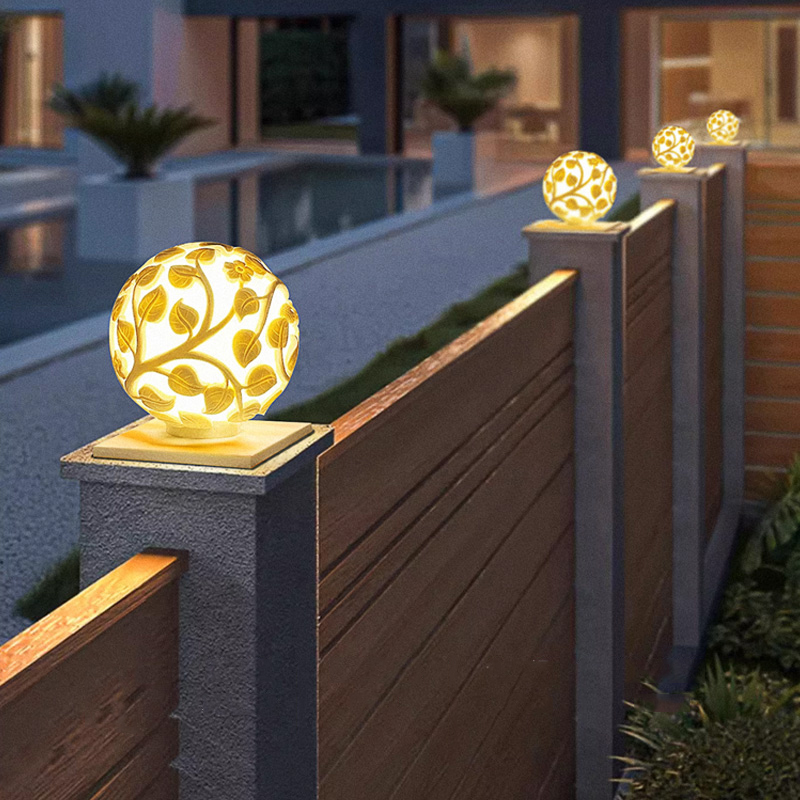 Outdoor column lights solar LE - مراجعة Decor Lighting Floor Lamps وسعره