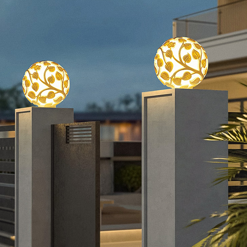 Outdoor column lights solar LE - مراجعة Decor Lighting Floor Lamps وسعره