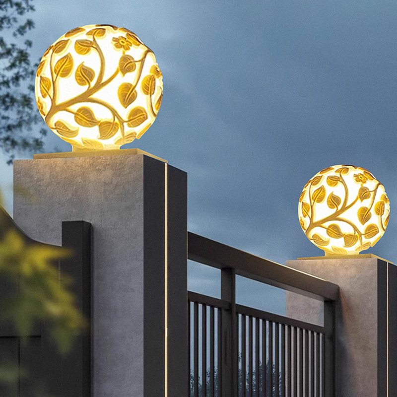 Outdoor column lights solar LE - مراجعة Decor Lighting Floor Lamps وسعره