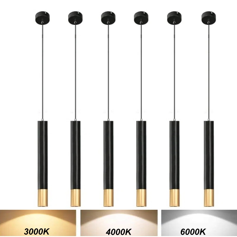 Modern LED Long tube pendant l - مراجعة Lighting Decor Company وسعره
