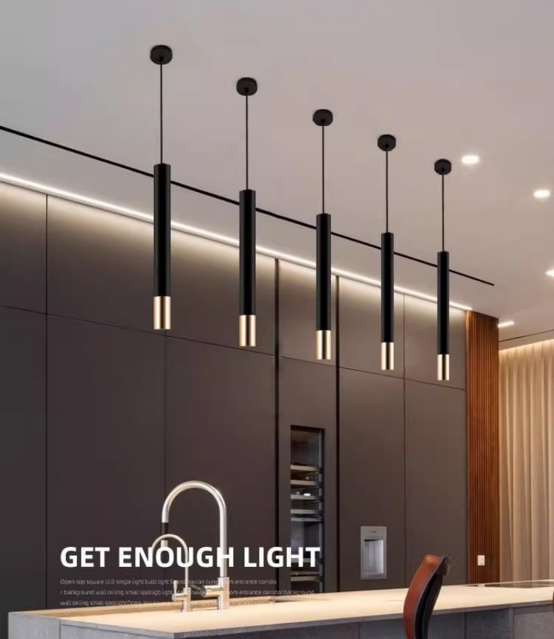 Modern LED Long tube pendant l - مراجعة Lighting Decor Company وسعره