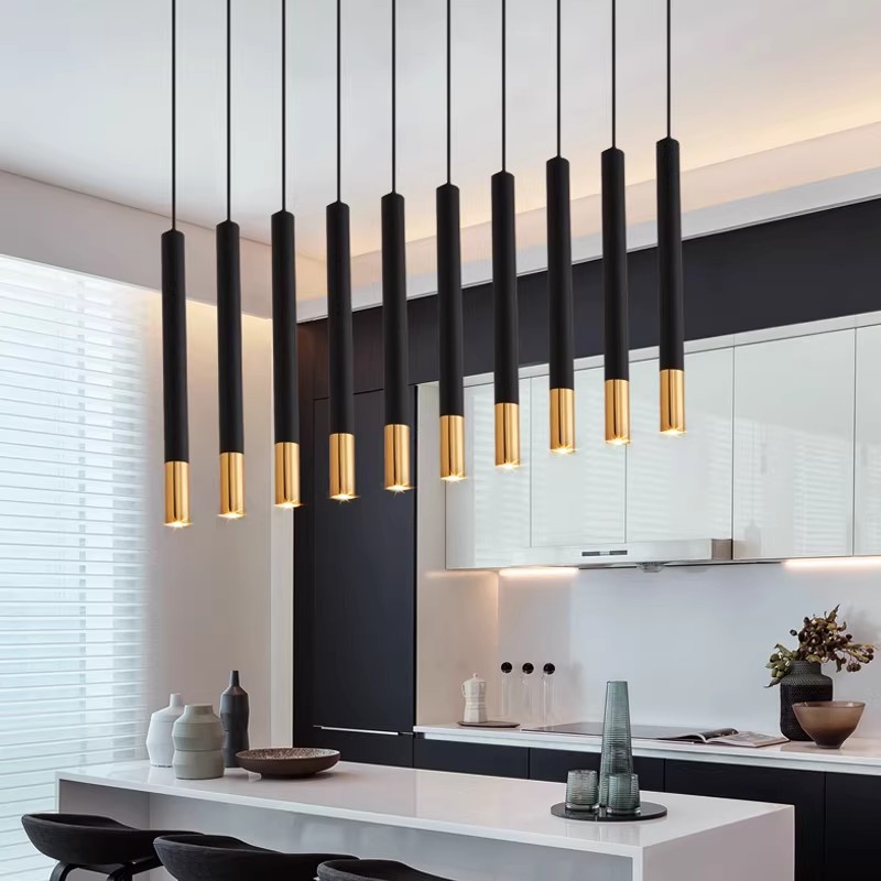 Modern LED Long tube pendant l - مراجعة Lighting Decor Company وسعره