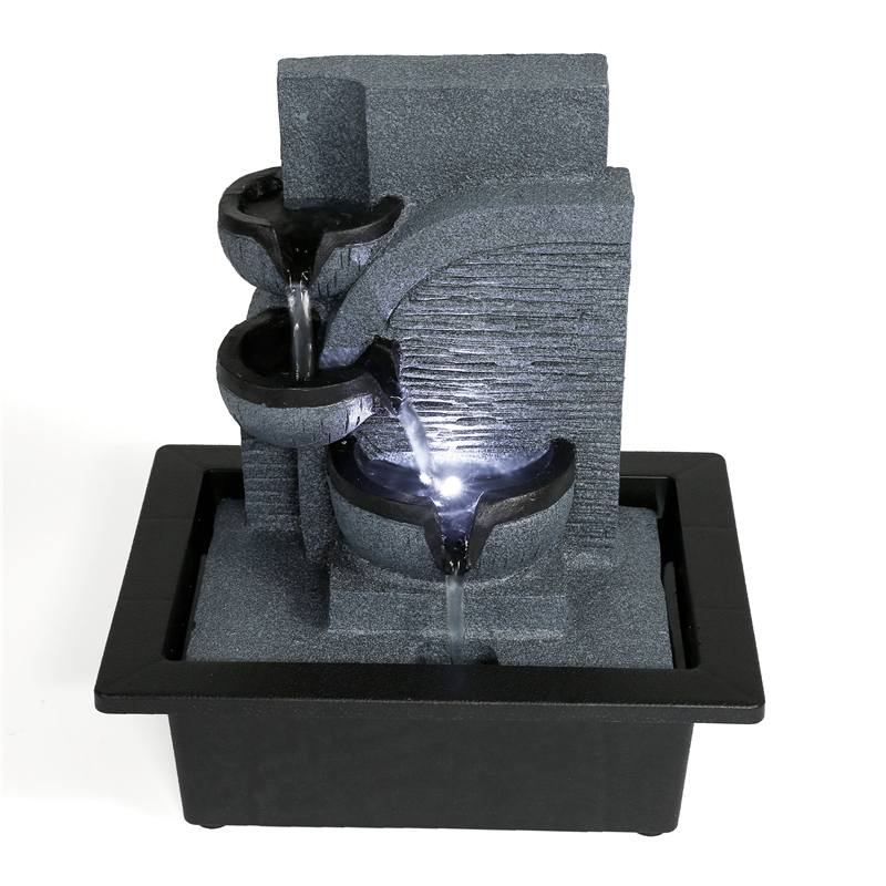 Desktop Flowing Water Waterfal - مراجعة Lighting Decor Company وسعره