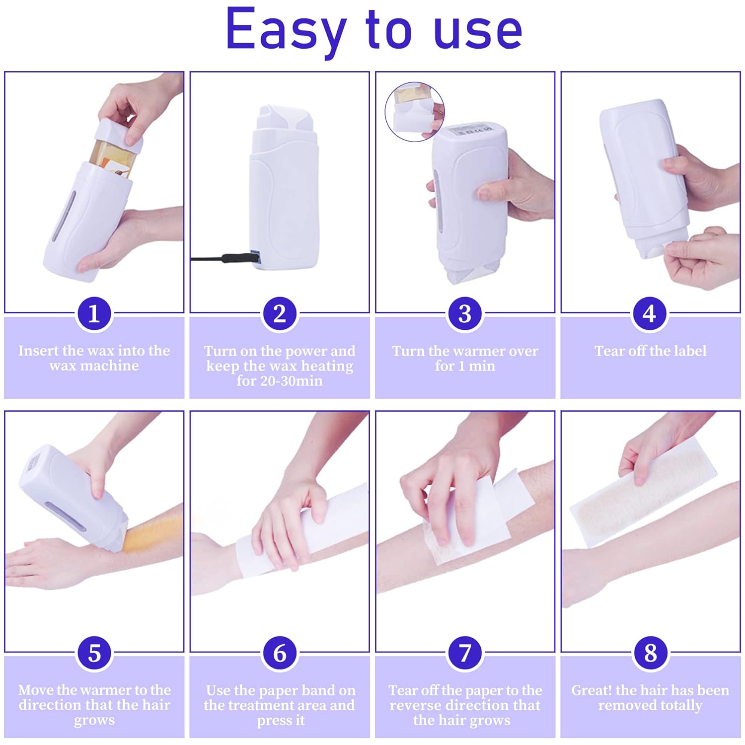 YIKOOLIN Wax Heater Roll On Ro - مراجعة Wax Melter Electric وسعره