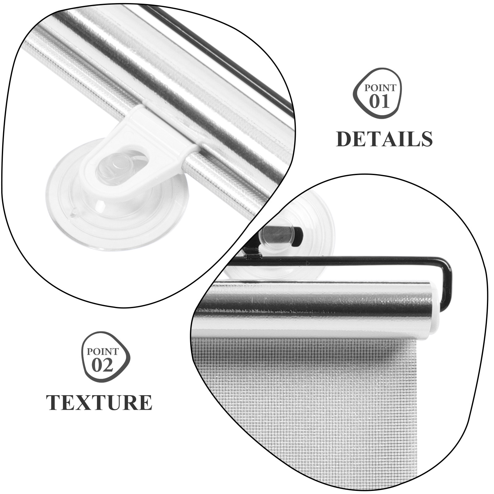 Window Shade Blackout Suction  - مراجعة Kitchen Decor Lighting وسعره