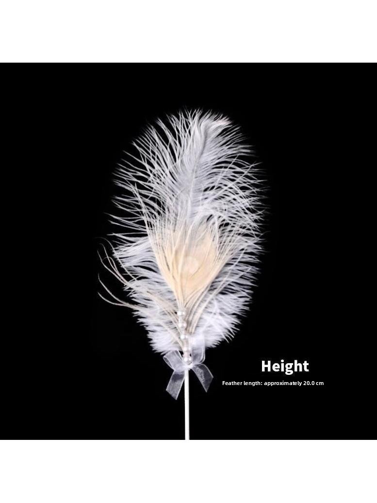Pearl White Feathers Light Str - مراجعة Kitchen Decor Lighting وسعره