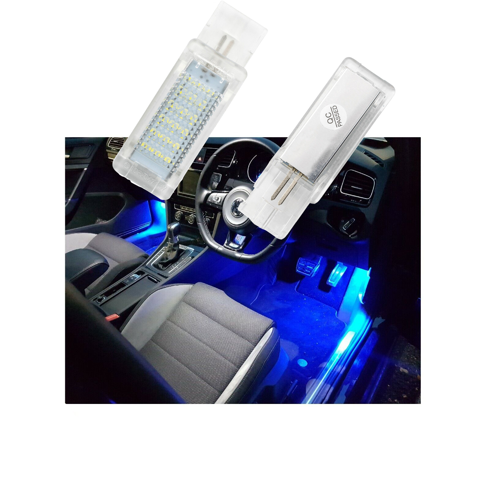 2PCS For VW Golf MK7 7.5 GTD G - مراجعة Decor Lighting Floor Lamps وسعره