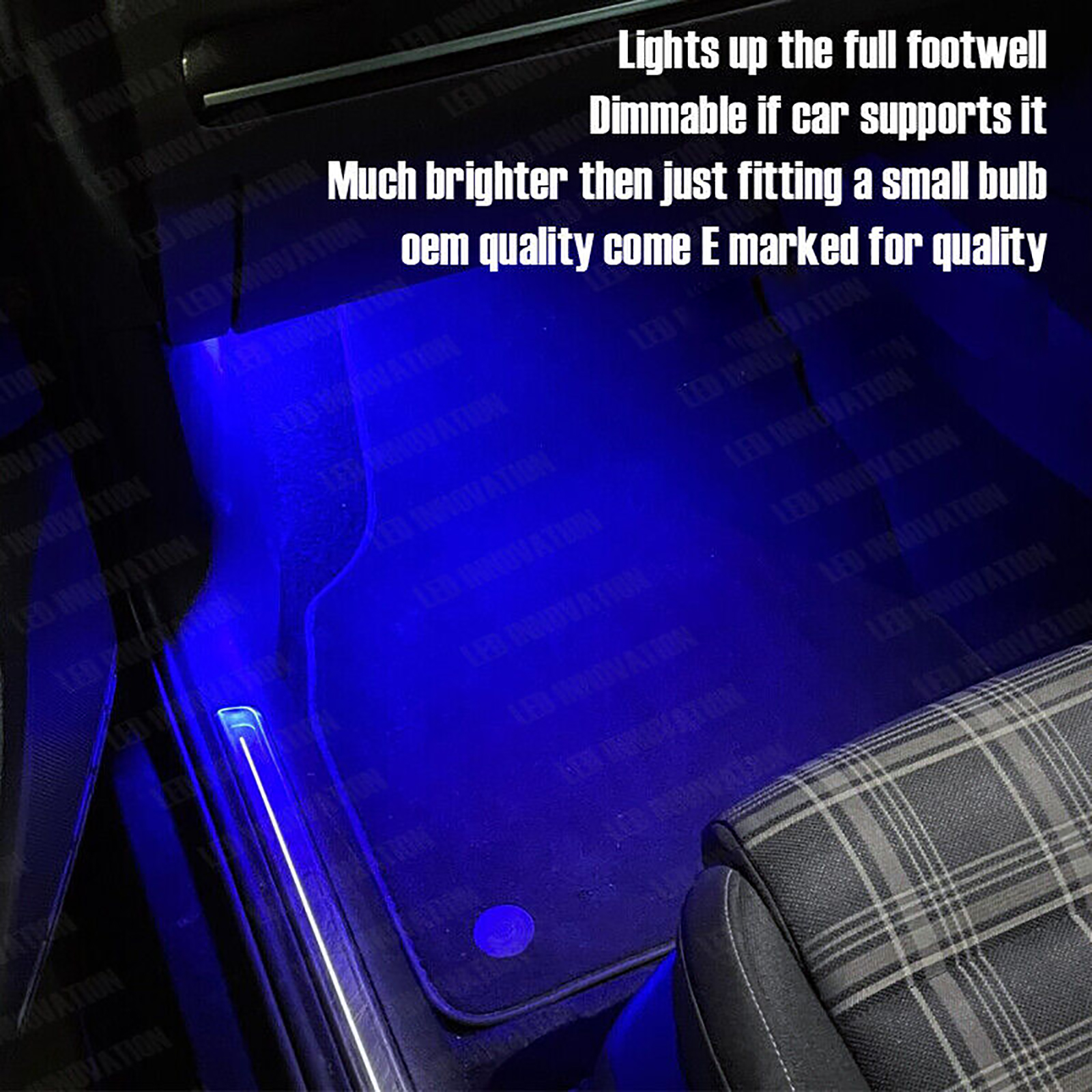2PCS For VW Golf MK7 7.5 GTD G - مراجعة Decor Lighting Floor Lamps وسعره