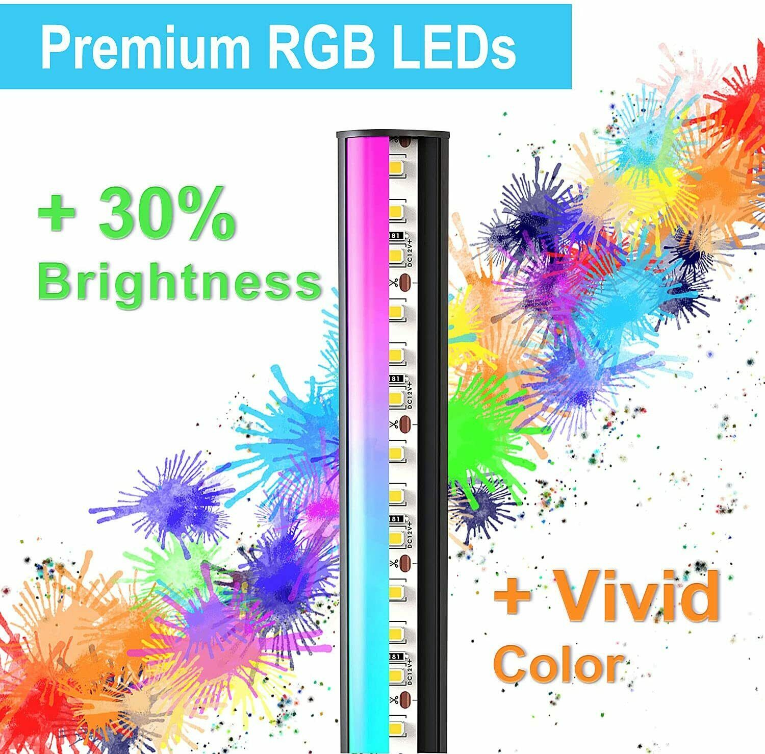Modern RGB LED Corner Lamp, St - مراجعة Decor Lighting Floor Lamps وسعره